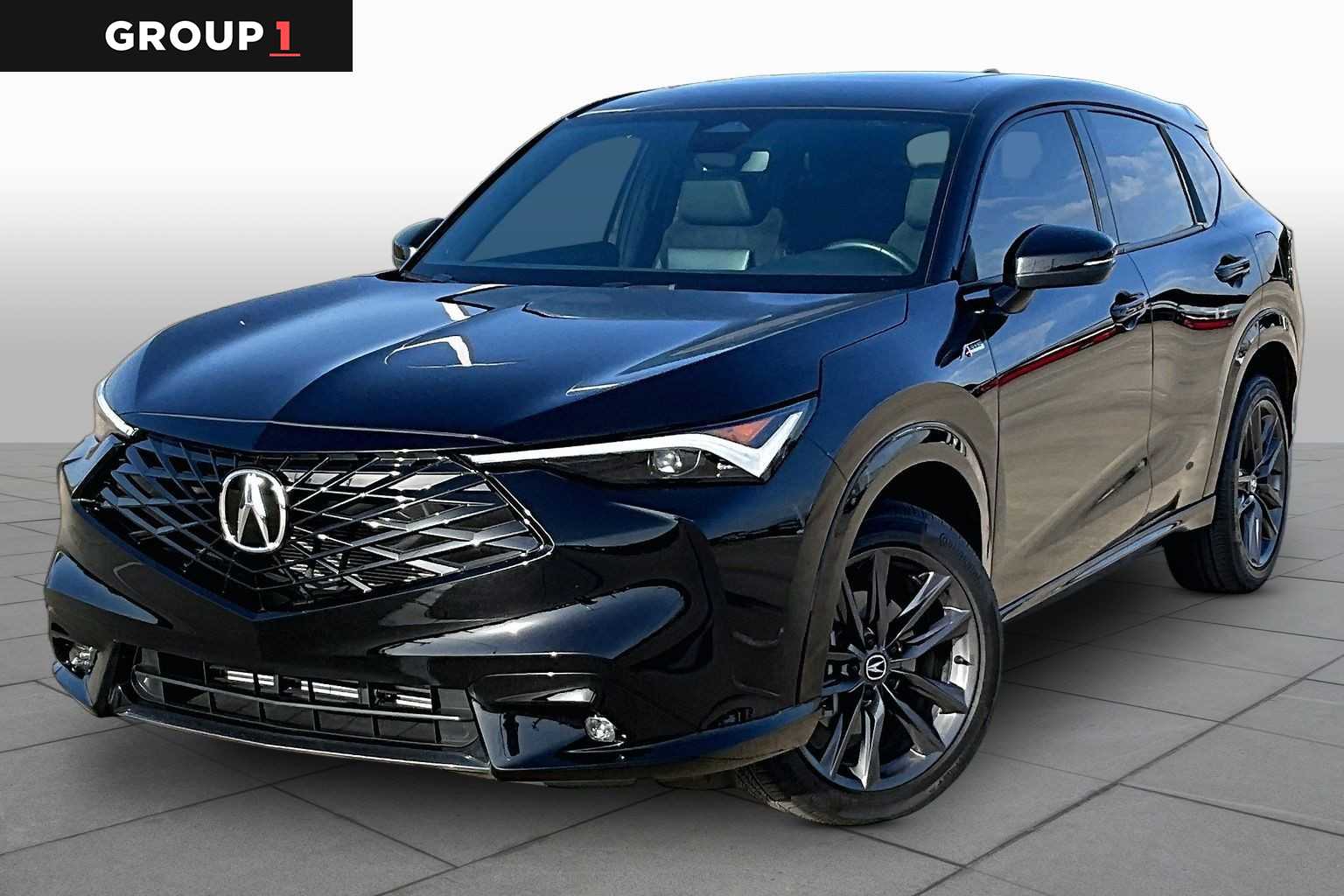 Crystal Black Pearl 2025 Acura ADX SUV / Crossover All-Wheel Drive Continuously Variable Transmission