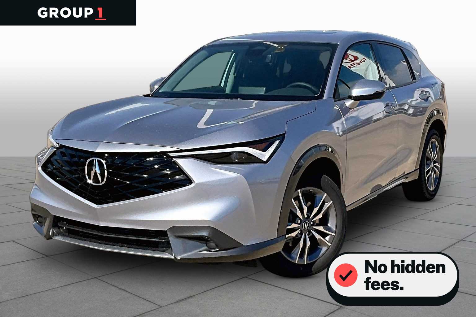 Solar Silver Metallic 2026 Acura ADX SUV / Crossover Front-Wheel Drive Continuously Variable Transmission