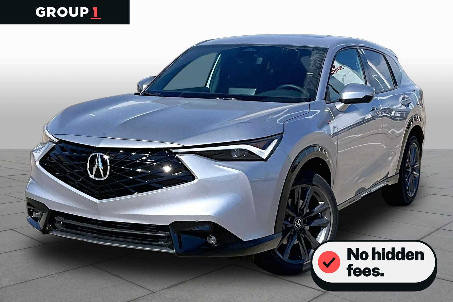 Solar Silver Metallic 2026 Acura ADX SUV / Crossover Front-Wheel Drive Continuously Variable Transmission