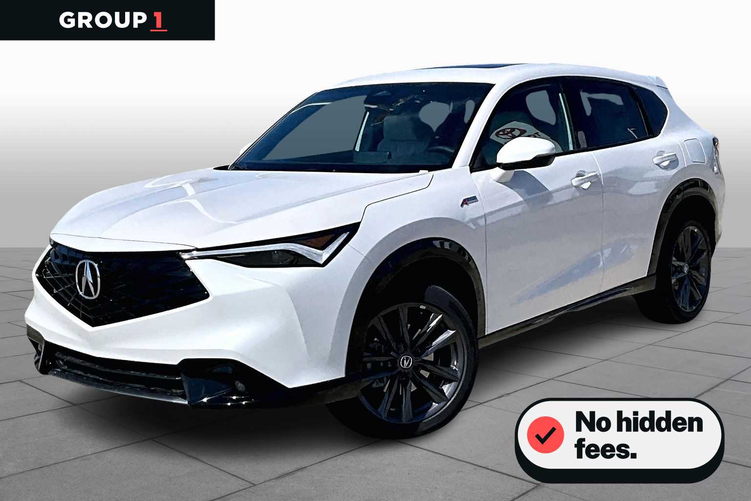 Platinum White Pearl 2026 Acura ADX SUV / Crossover Front-Wheel Drive Continuously Variable Transmission
