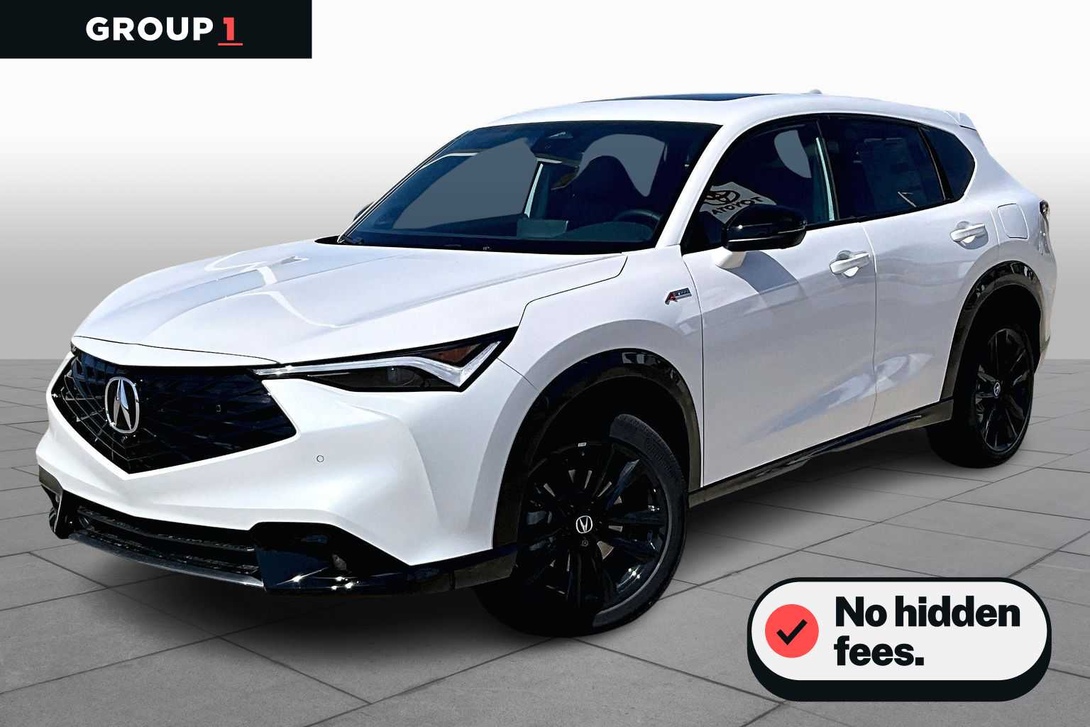 Platinum White Pearl 2026 Acura ADX SUV / Crossover All-Wheel Drive Continuously Variable Transmission
