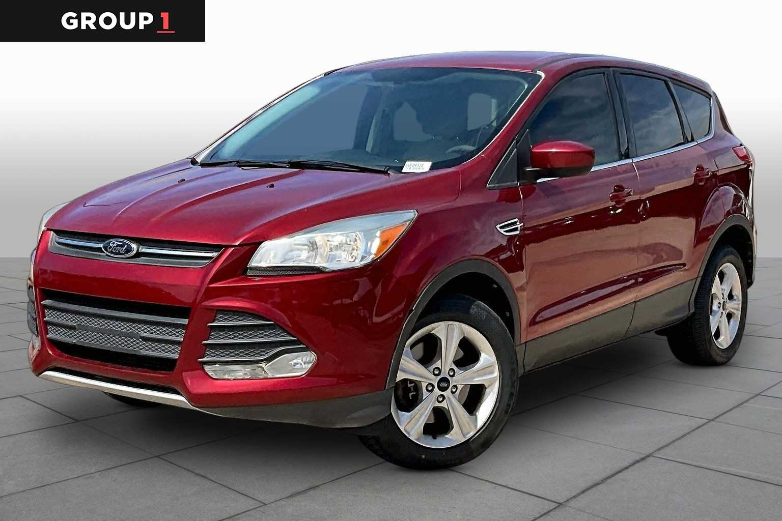 Ruby Red Metallic Tinted Clearcoat 2014 Ford Escape SE AWD SUV / Crossover All-Wheel Drive 6-Speed Automatic
