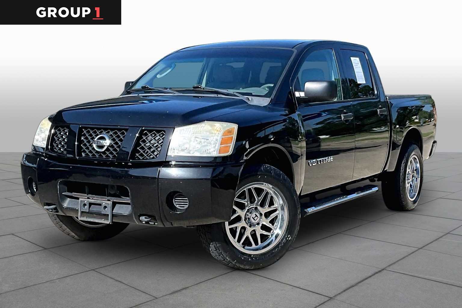 Galaxy 2007 Nissan Titan Pickup Truck Four-Wheel Drive 5-Speed Automatic