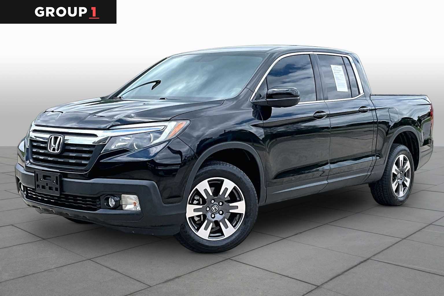 Crystal Black Pearl 2018 Honda Ridgeline RTL-T AWD Pickup Truck All-Wheel Drive 6-Speed Automatic