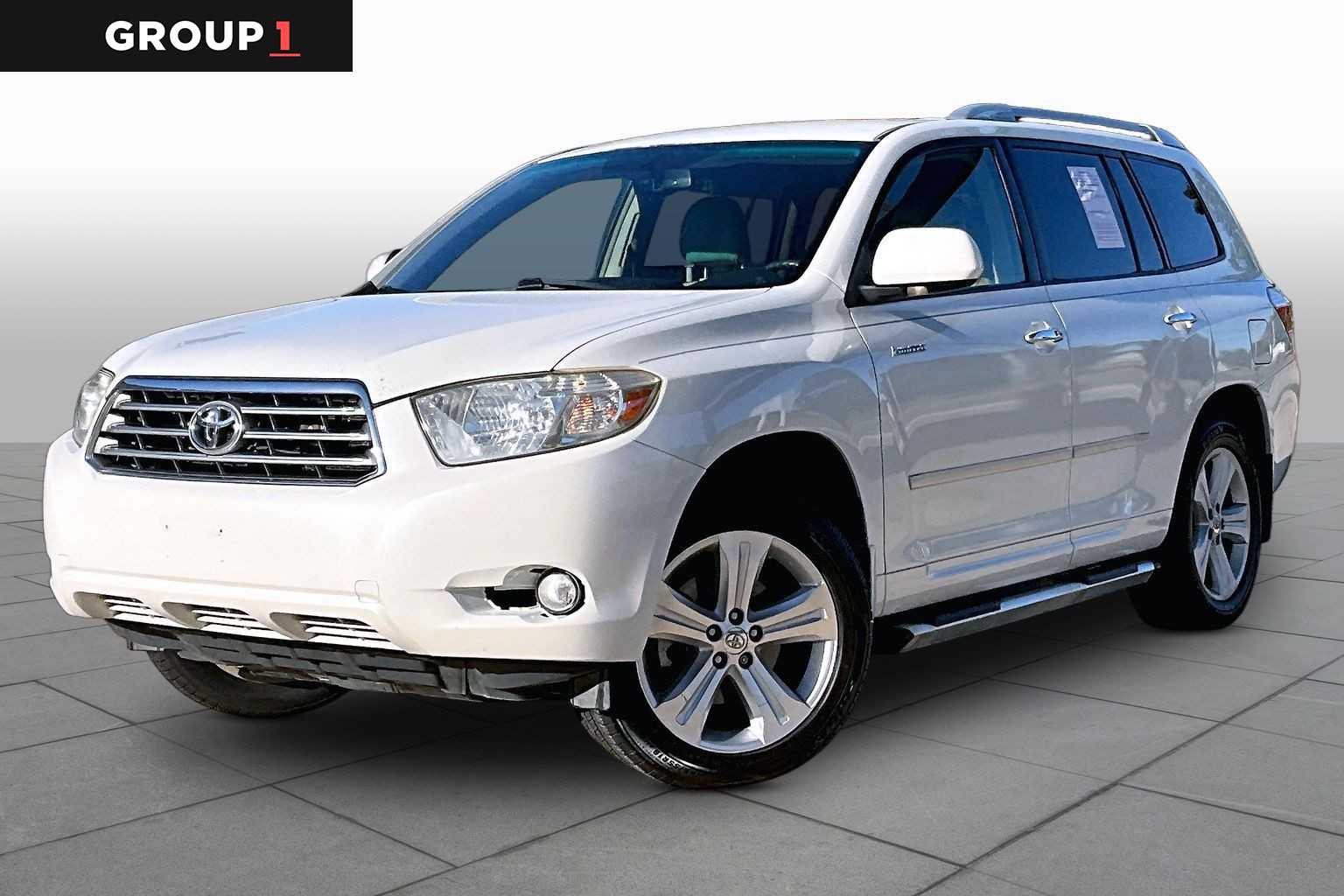 White (Blizzard Pearl) 2009 Toyota Highlander SUV / Crossover Front-Wheel Drive 5-Speed Automatic