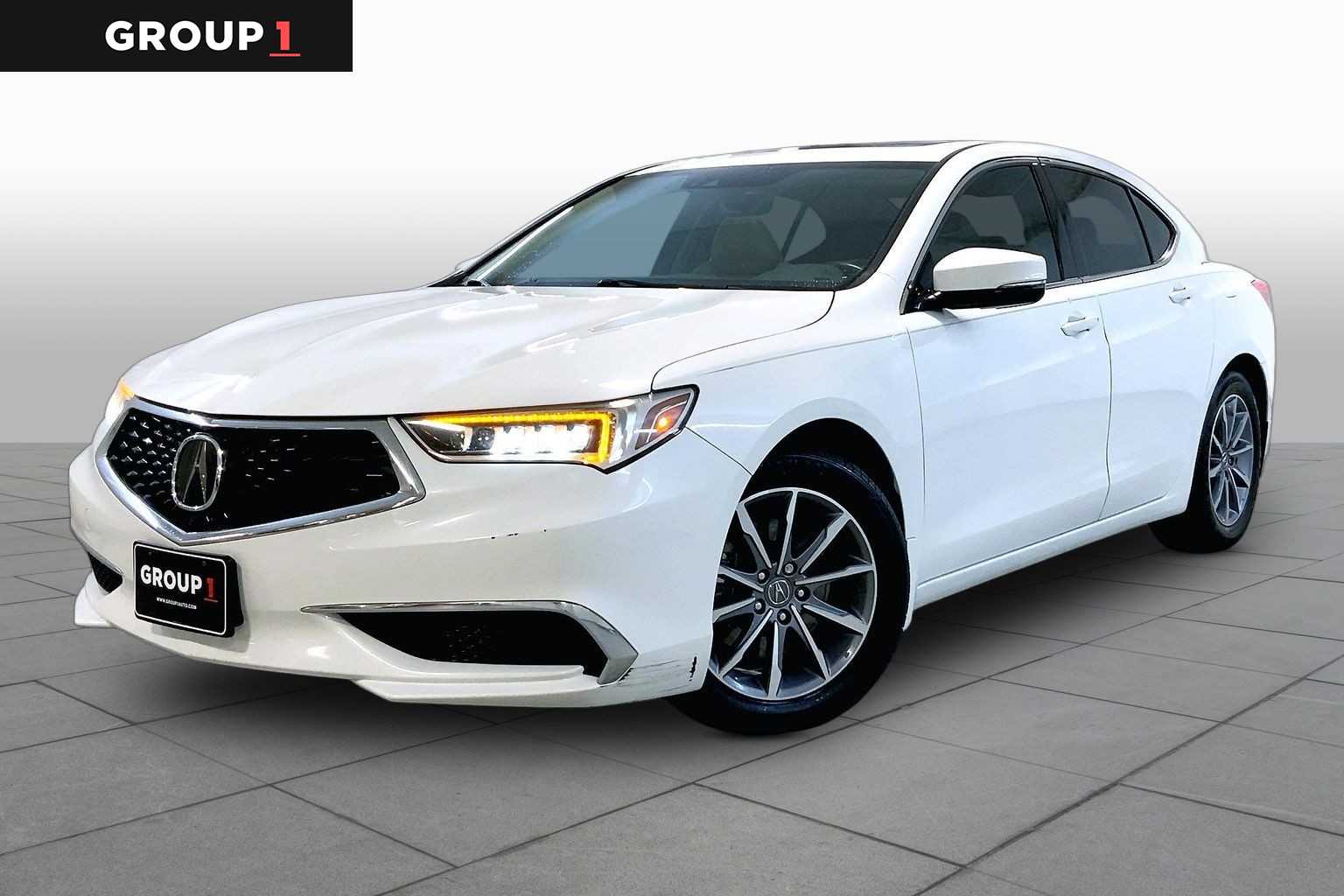 Bellanova White Pearl 2018 Acura TLX Sedan Front-Wheel Drive 8-Speed Automatic