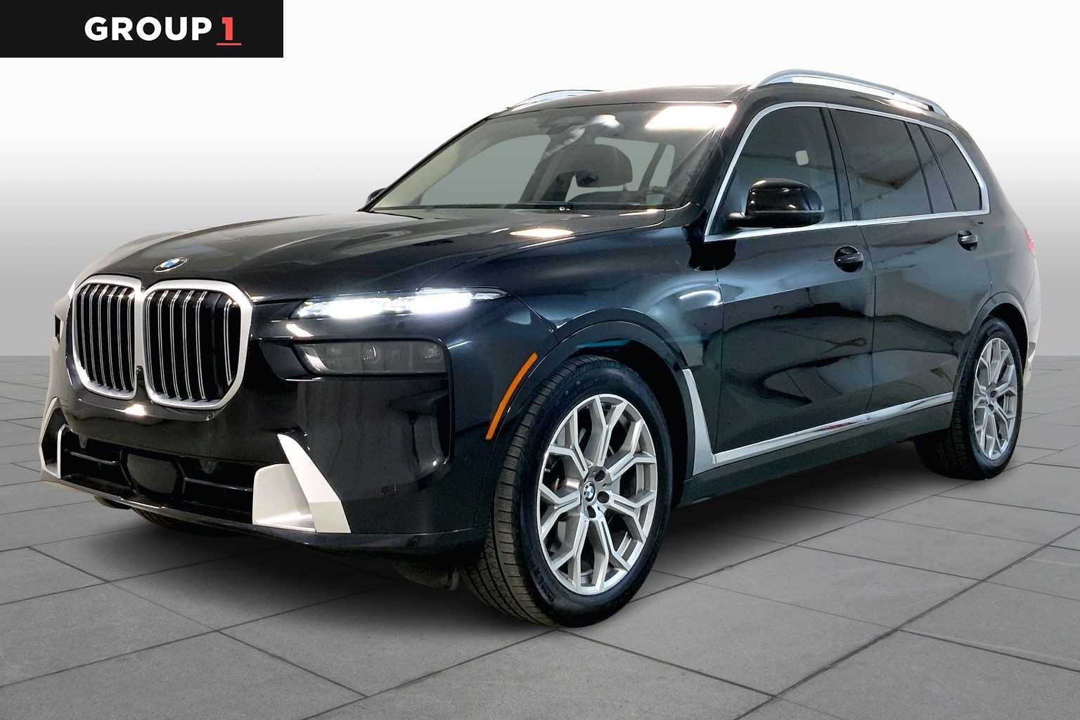 Black Sapphire Metallic 2024 BMW X7 xDrive40i AWD SUV / Crossover All-Wheel Drive 8-Speed Automatic