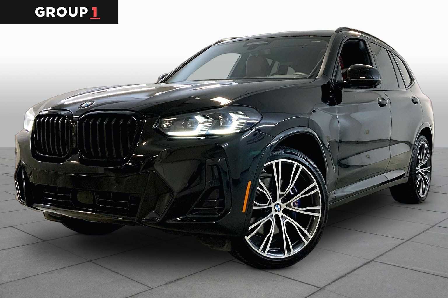 Black Sapphire Metallic 2024 BMW X3 SUV / Crossover All-Wheel Drive 8-Speed Automatic