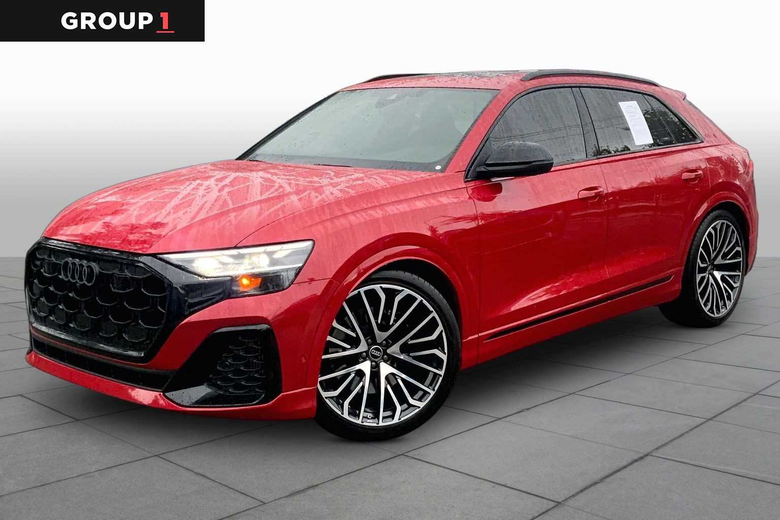 Chili Red Metallic 2024 Audi SQ8 SUV / Crossover All-Wheel Drive 8-Speed Automatic