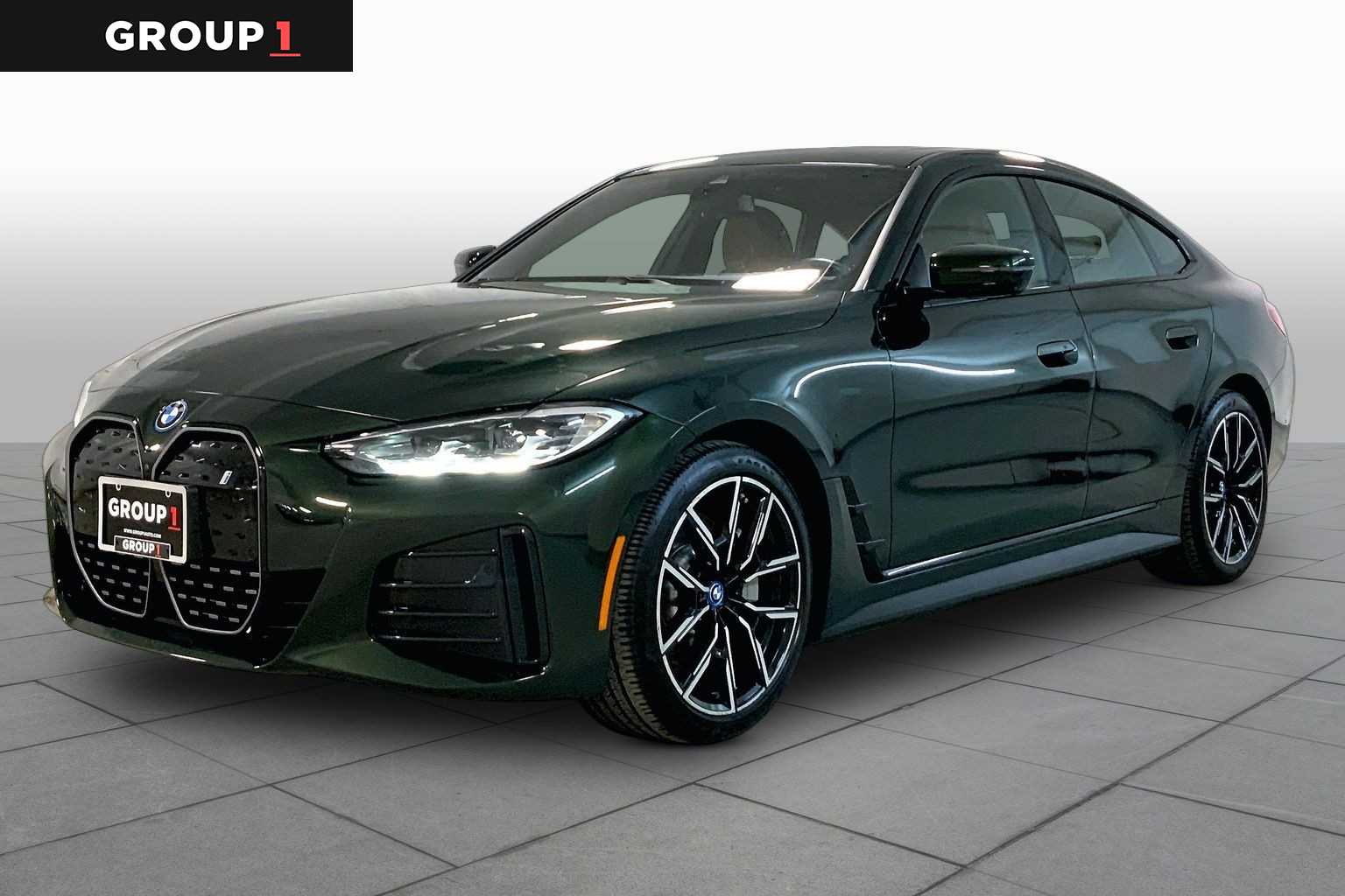 San Remo Green Metallic 2024 BMW i4 xDrive40 Gran Coupe AWD Sedan All-Wheel Drive 1-Speed Automatic