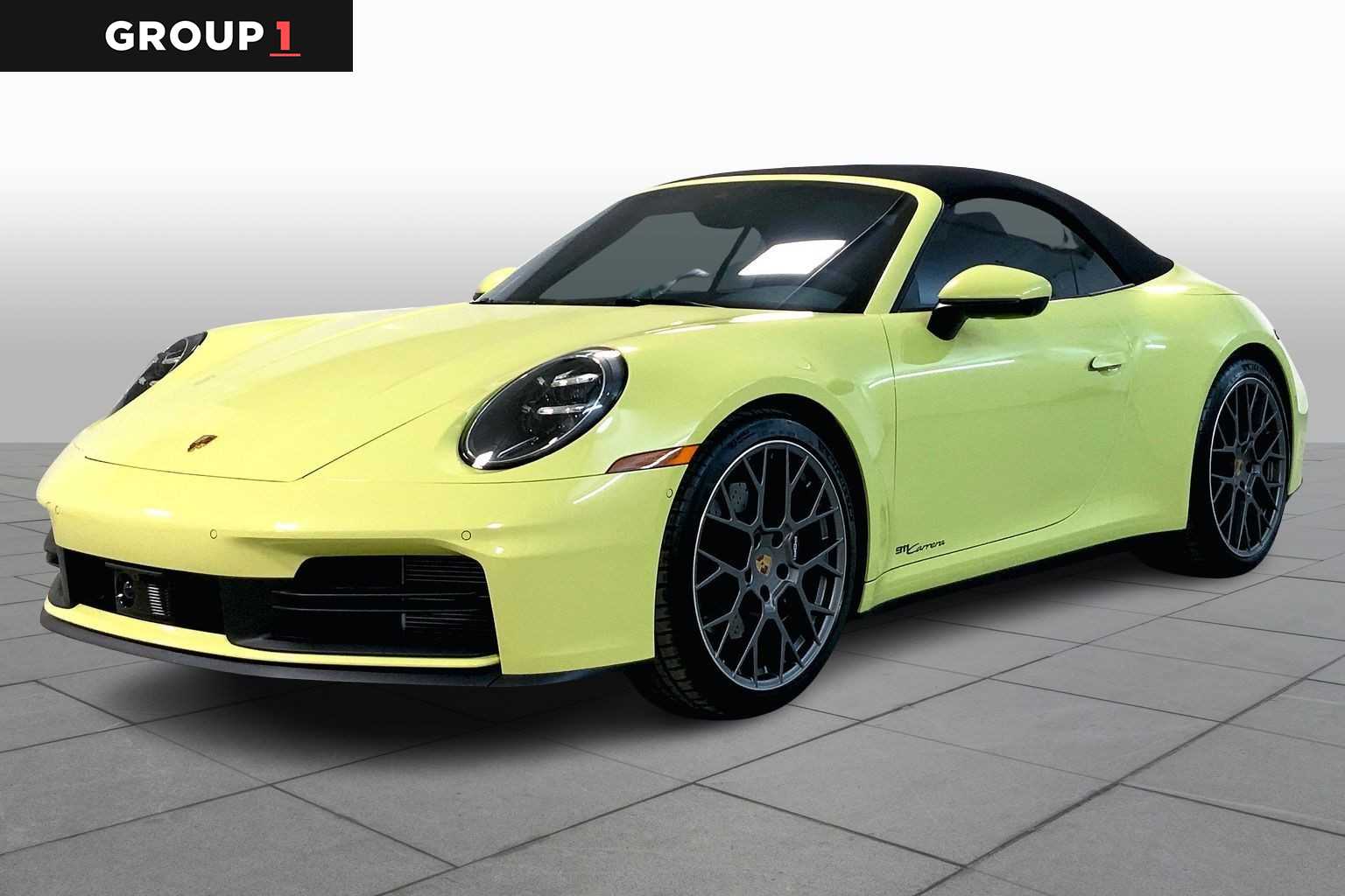 2025 Porsche 911 Carrera Cabriolet RWD