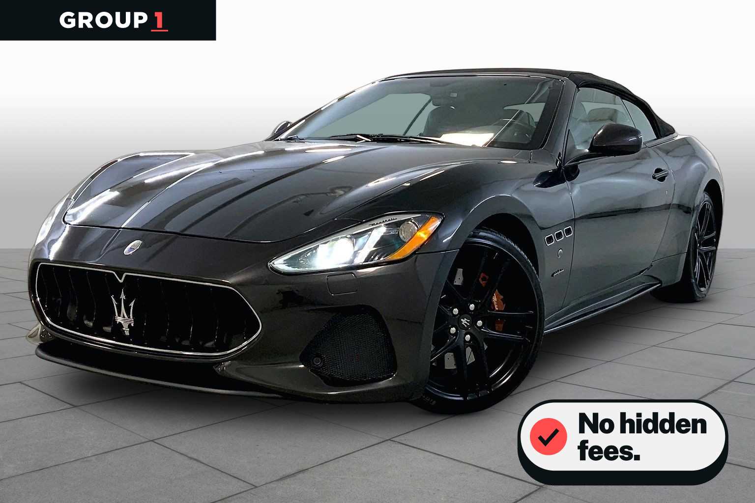 2018 Maserati GranTurismo Sport Convertible