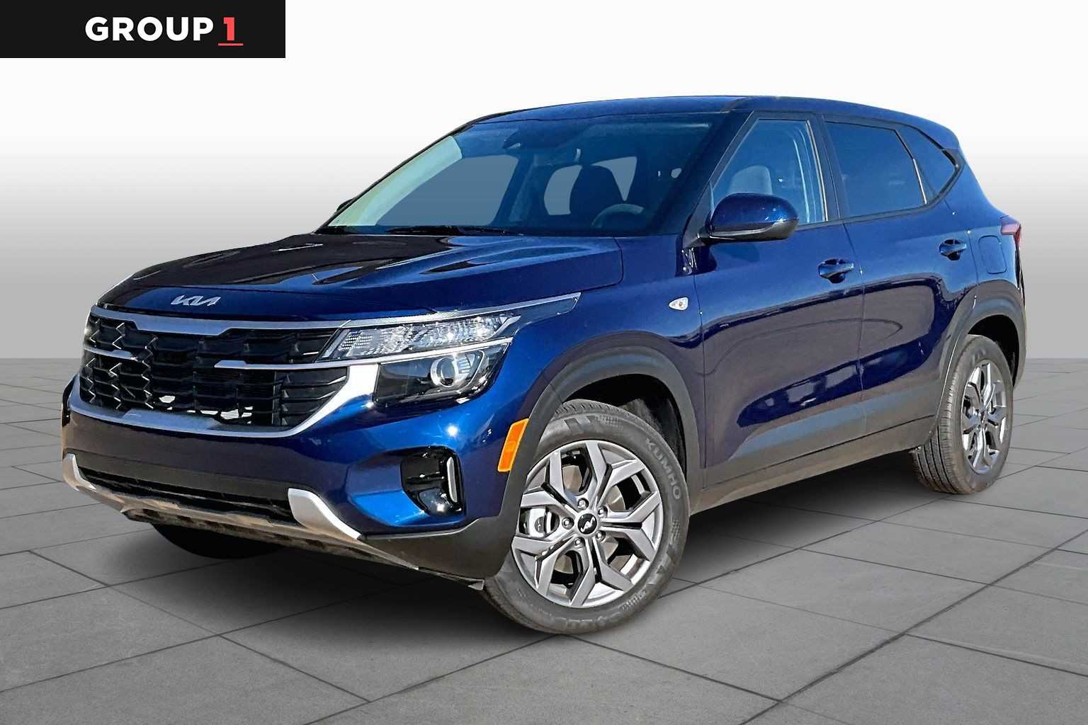 Dark Ocean Blue 2025 Kia Seltos LX AWD SUV / Crossover All-Wheel Drive Continuously Variable Transmission