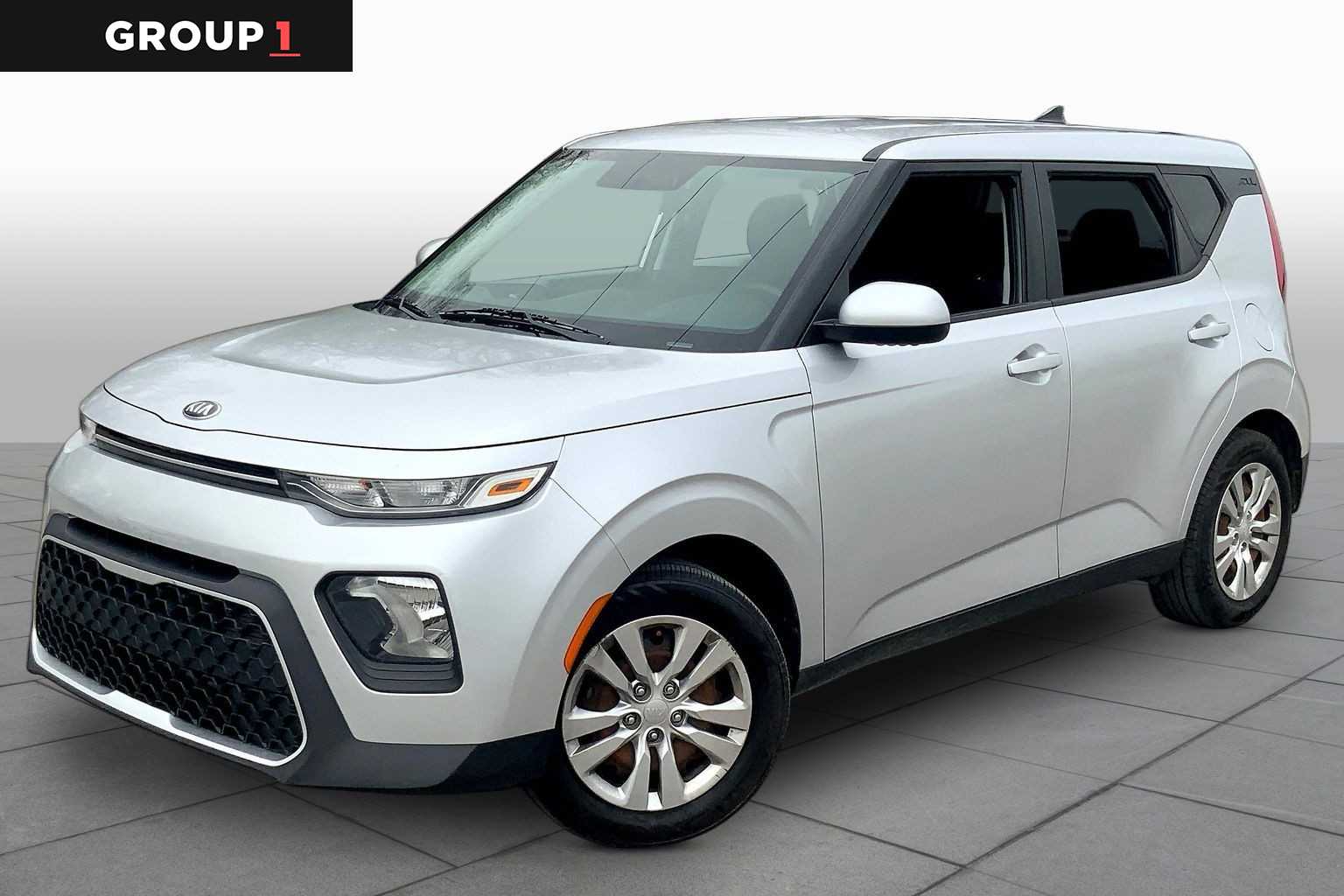 Sparkling Silver 2020 Kia Soul LX FWD SUV / Crossover Front-Wheel Drive Automatic