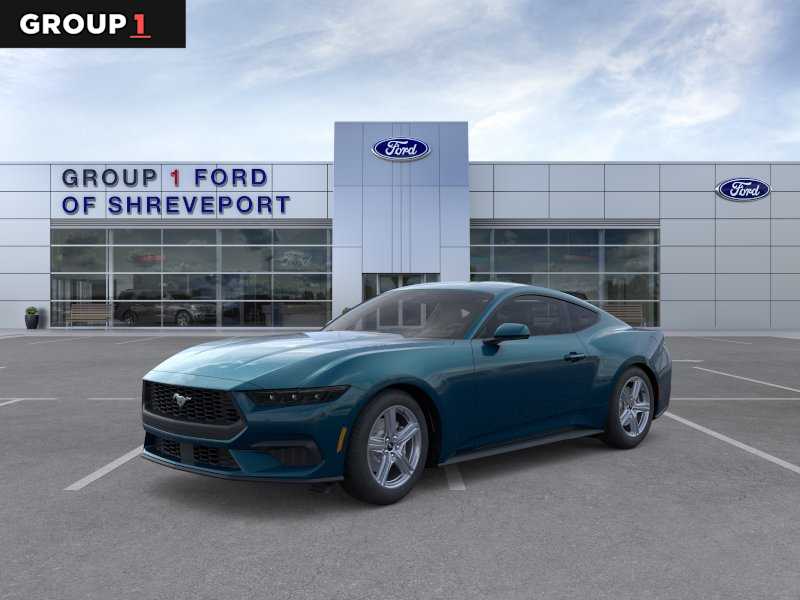 Adriatic Blue Metallic 2026 Ford Mustang EcoBoost Fastback RWD Coupe Rear-Wheel Drive Automatic