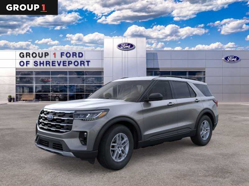 Carbonized Gray Metallic 2026 Ford Explorer SUV / Crossover Rear-Wheel Drive Automatic