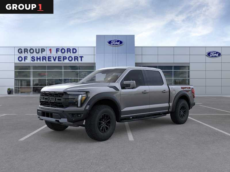 Carbonized Gray Metallic 2026 Ford F-150 Raptor SuperCrew 4WD Pickup Truck Four-Wheel Drive Automatic