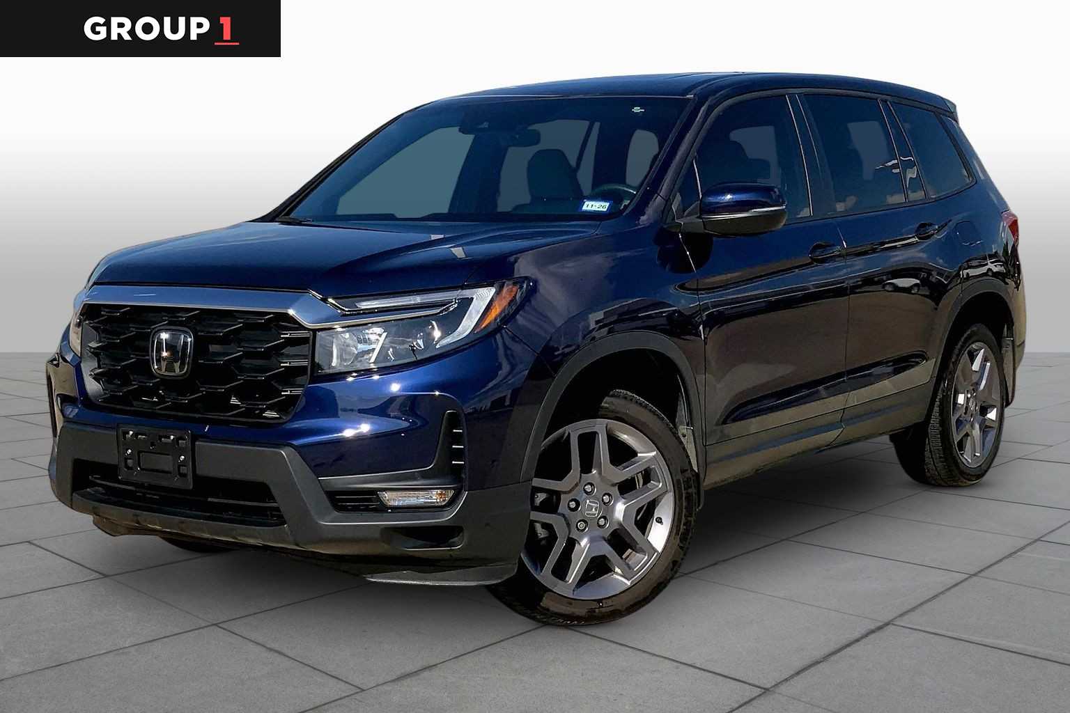 Black (Obsidian Blue Pearl) 2023 Honda Passport EX-L AWD SUV / Crossover All-Wheel Drive 9-Speed Automatic