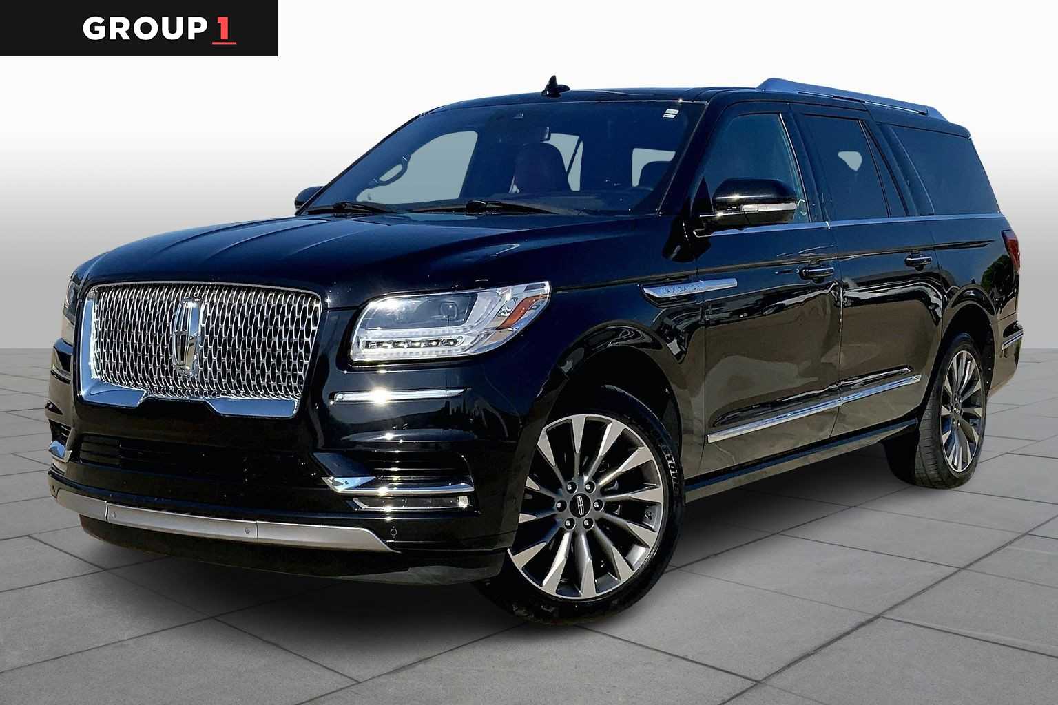 Infinite Black 2020 Lincoln Navigator L Reserve 4WD SUV / Crossover Four-Wheel Drive Automatic