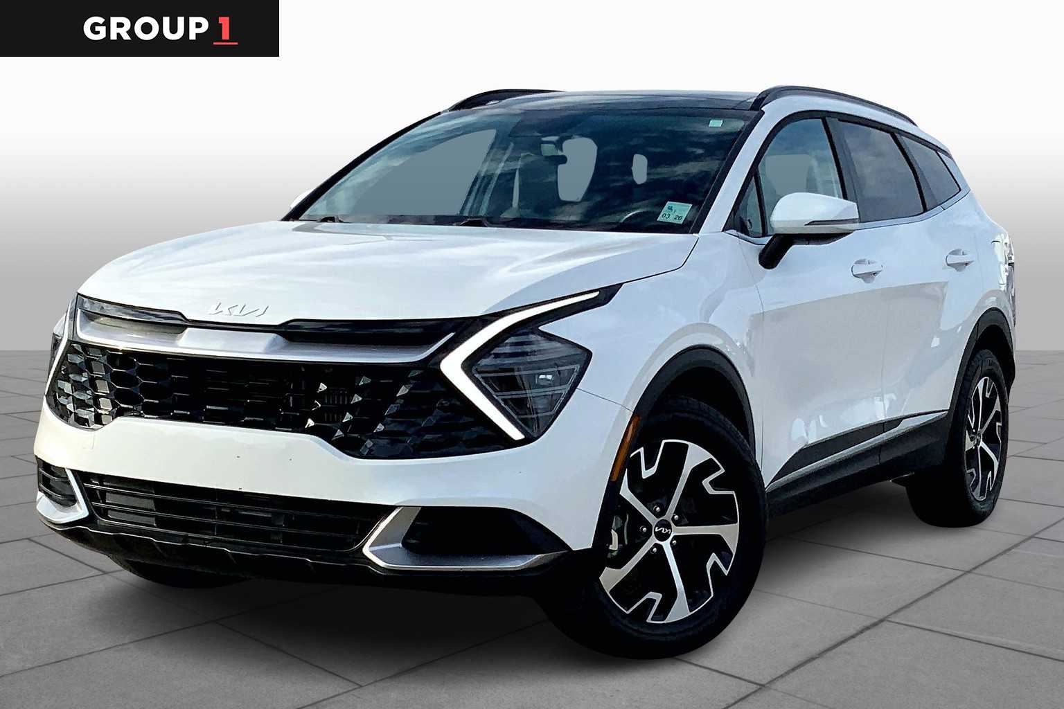 Snow White Pearl 2024 Kia Sportage Hybrid SUV / Crossover All-Wheel Drive 6-Speed Automatic