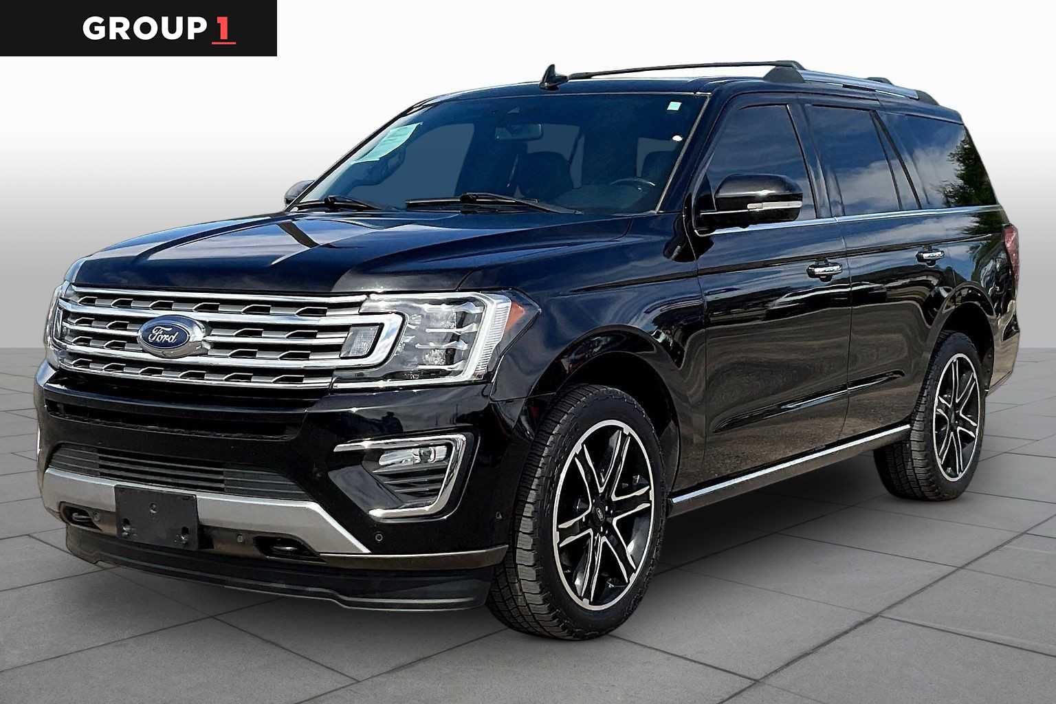 Agate Black Metallic 2021 Ford Expedition Limited 4WD SUV / Crossover Four-Wheel Drive Automatic