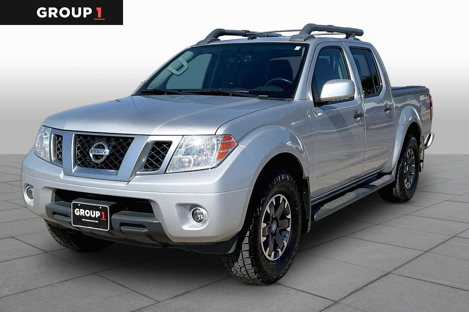 Brilliant Silver Metallic 2019 Nissan Frontier Pickup Truck Four-Wheel Drive Automatic