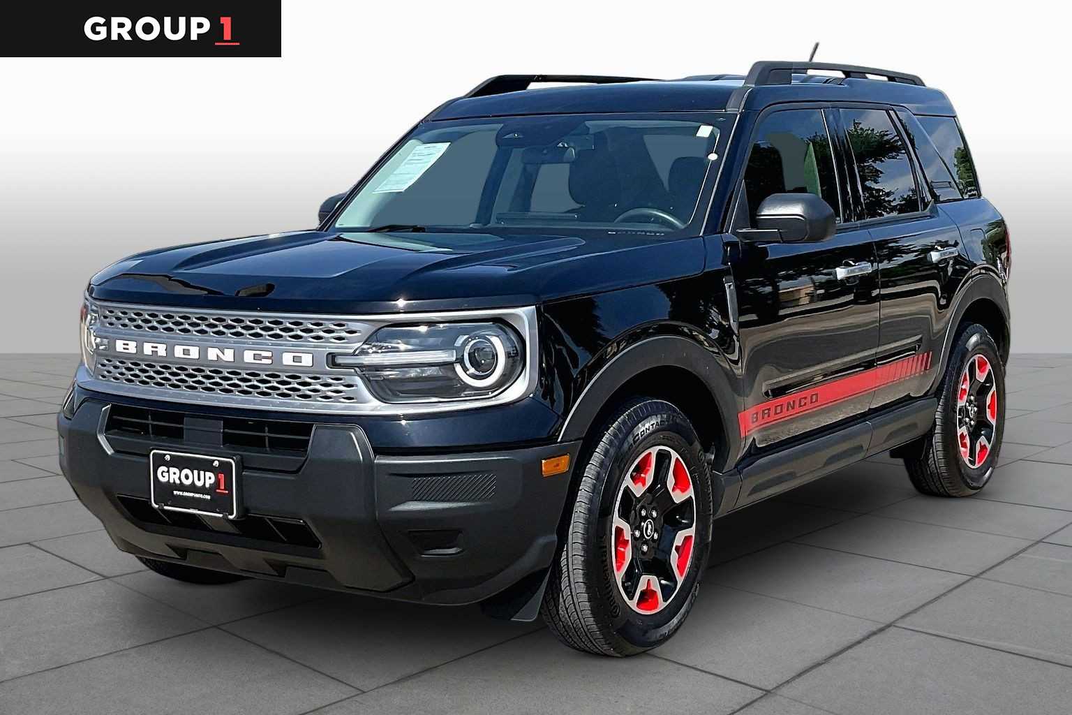 Shadow Black 2025 Ford Bronco Sport Free Wheeling AWD SUV / Crossover All-Wheel Drive 8-Speed Automatic