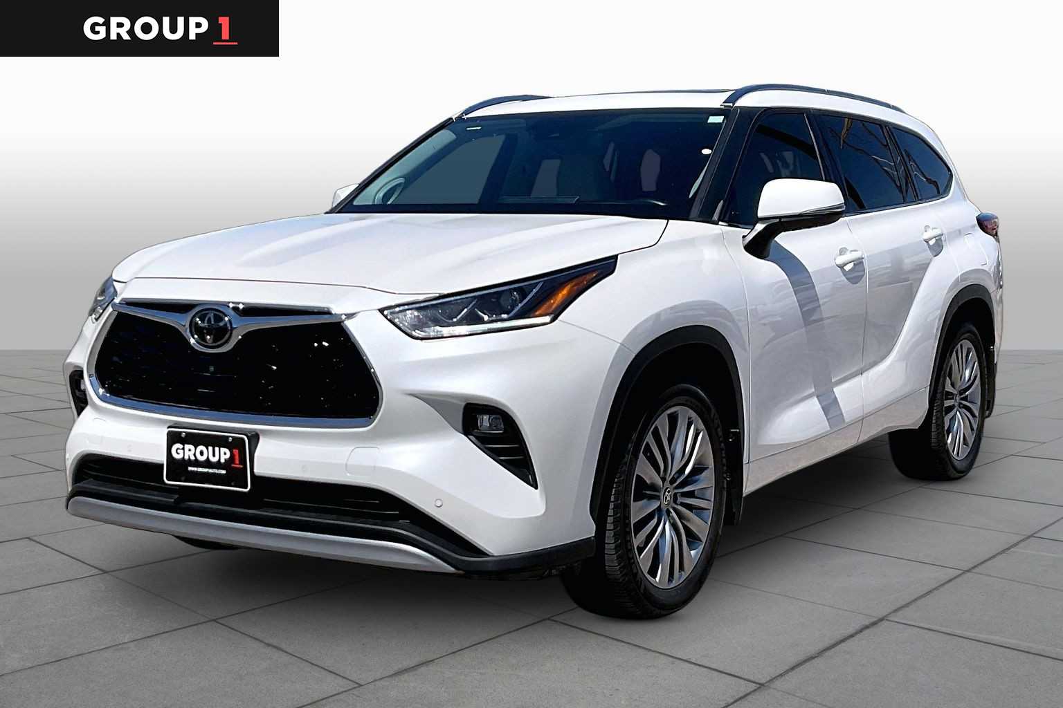 White (Blizzard Pearl) 2020 Toyota Highlander Platinum AWD SUV / Crossover All-Wheel Drive 8-Speed Automatic
