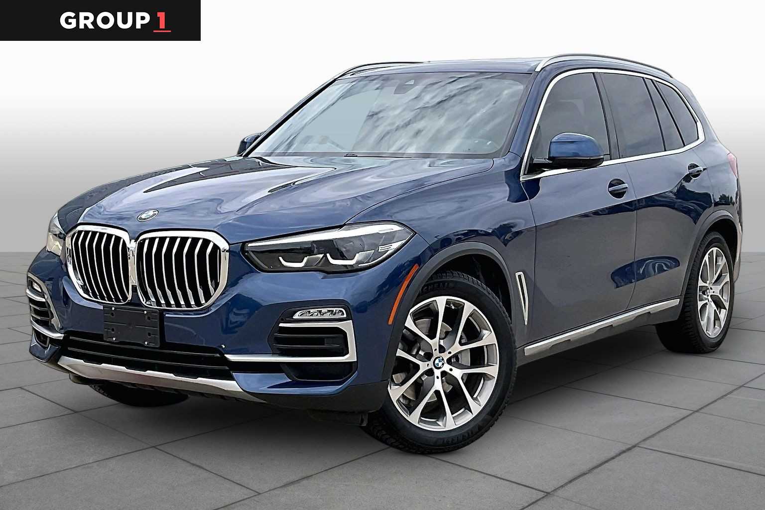 Phytonic Blue Metallic 2020 BMW X5 SUV / Crossover Rear-Wheel Drive Automatic