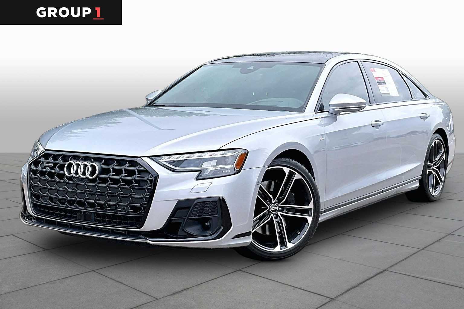 Florett Silver Metallic 2025 Audi A8 L quattro 55 TFSI AWD Sedan All-Wheel Drive 8-Speed Automatic