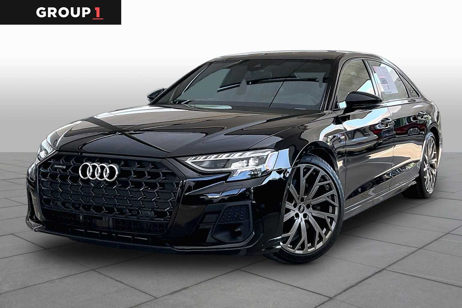 Mythos Black Metallic 2026 Audi A8 Sedan All-Wheel Drive 8-Speed Automatic