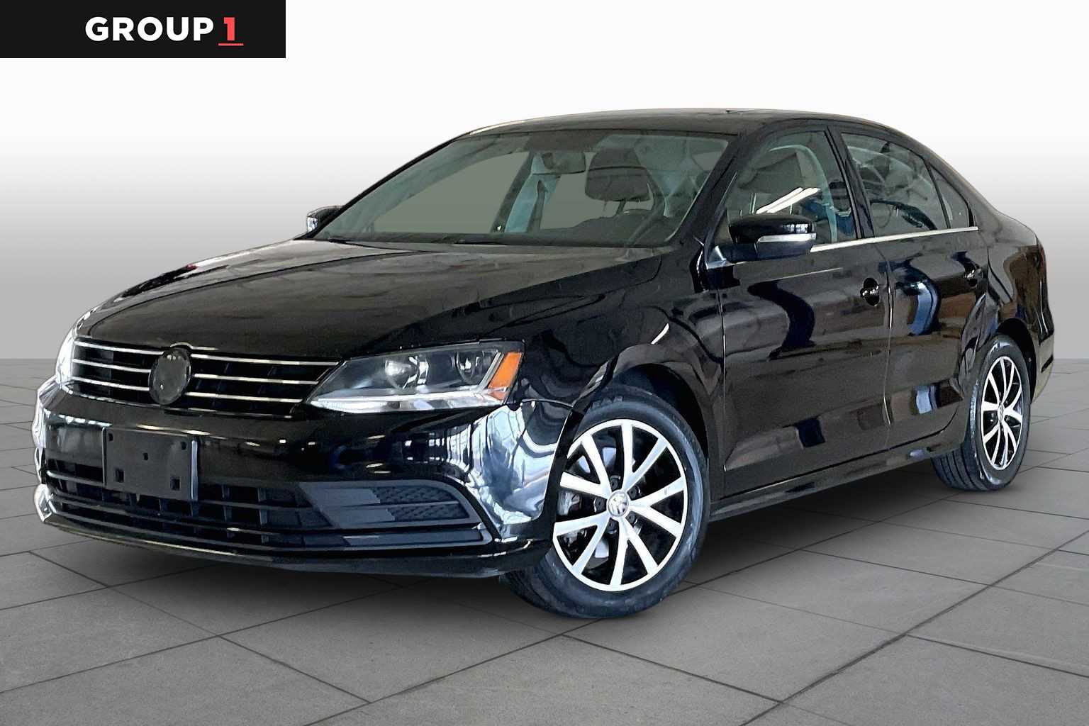 Black 2017 Volkswagen Jetta Sedan Front-Wheel Drive 6-Speed Automatic