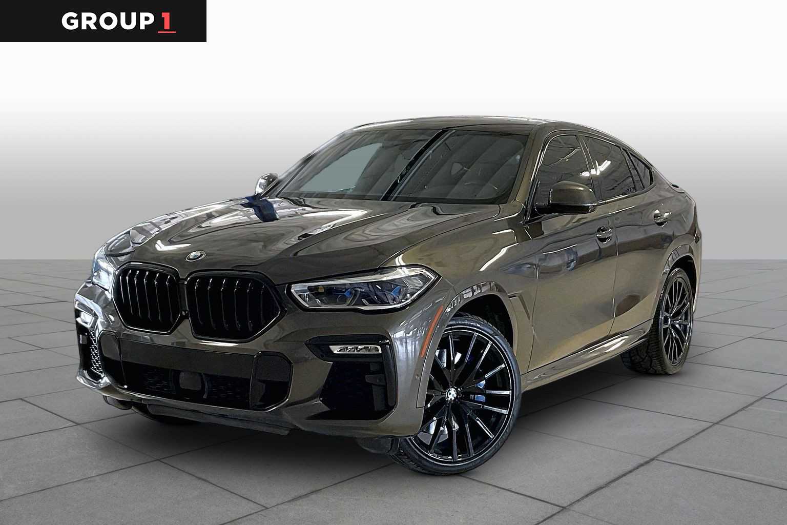 Manhattan Green Metallic 2020 BMW X6 M50i AWD SUV / Crossover All-Wheel Drive 8-Speed Automatic