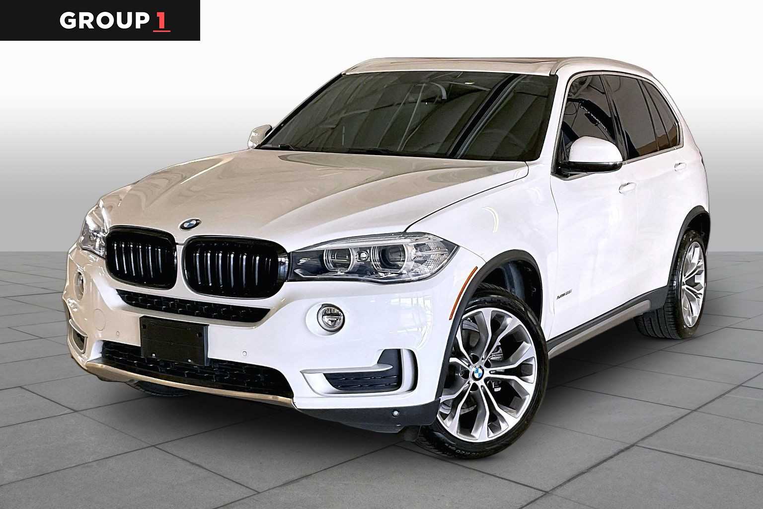 Alpine White 2018 BMW X5 SUV / Crossover All-Wheel Drive 8-Speed Automatic