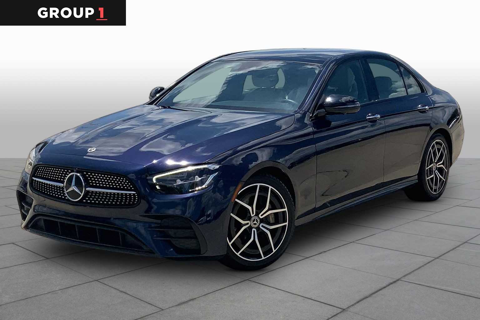 Nautical Blue Metallic 2023 Mercedes-Benz E-Class E 350 RWD Sedan Rear-Wheel Drive 9-Speed Automatic