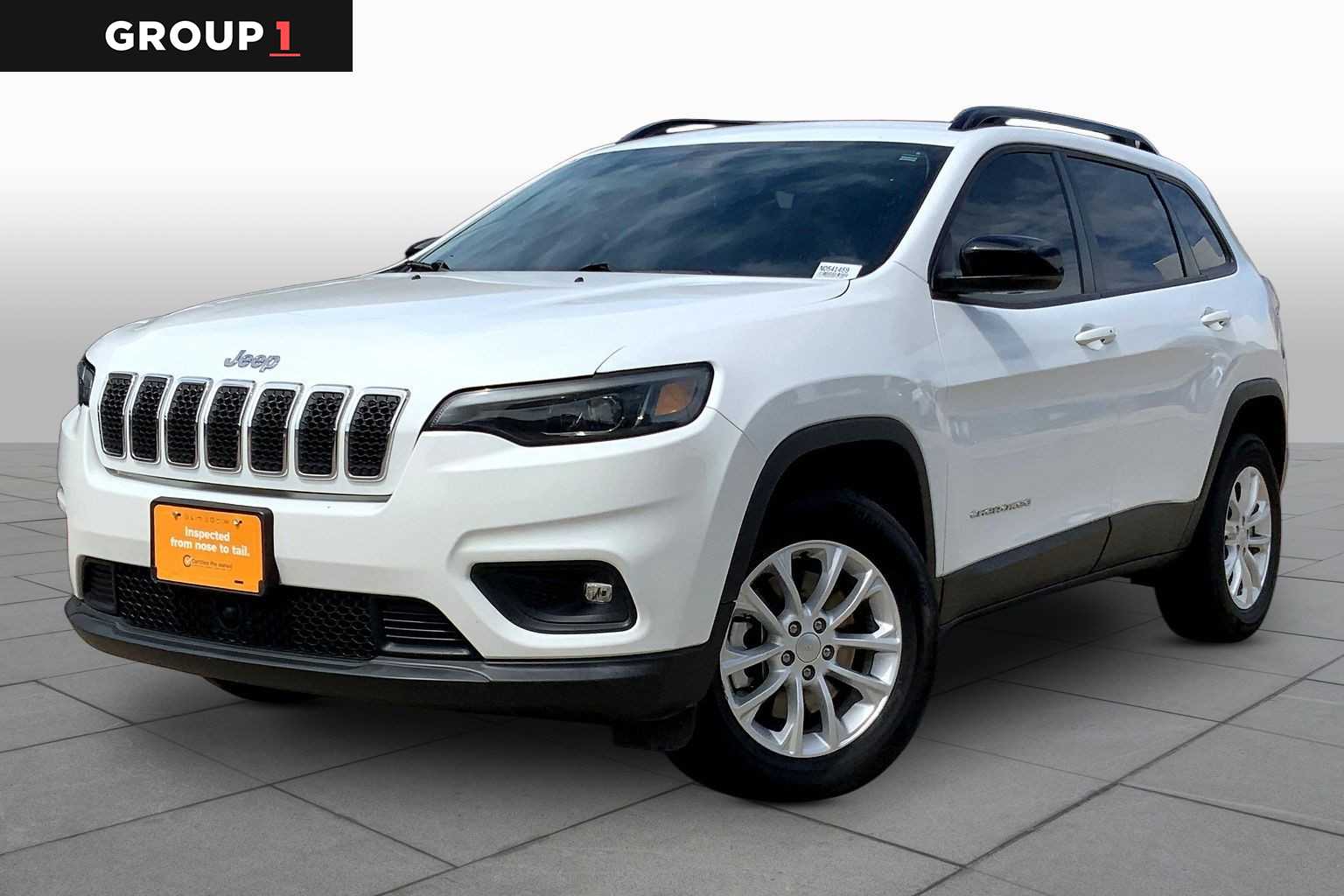 Bright White Clearcoat 2022 Jeep Cherokee Latitude Lux 4WD SUV / Crossover Four-Wheel Drive 9-Speed Automatic