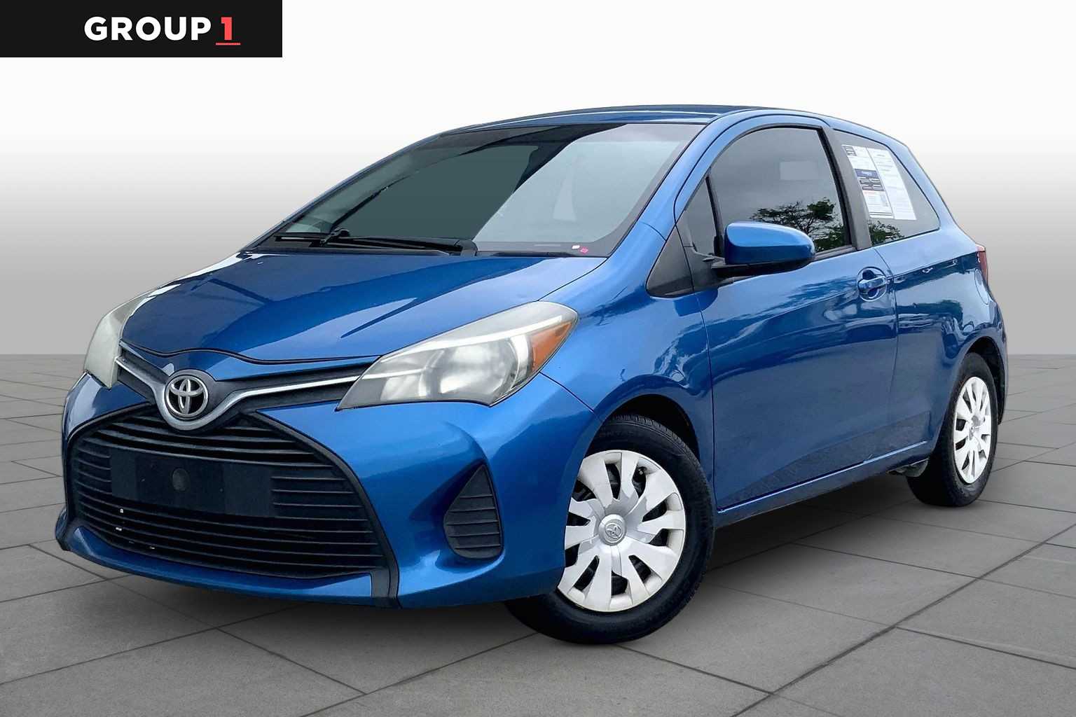 Blue Streak Metallic 2015 Toyota Yaris L 2dr Hatchback Hatchback Front-Wheel Drive Automatic