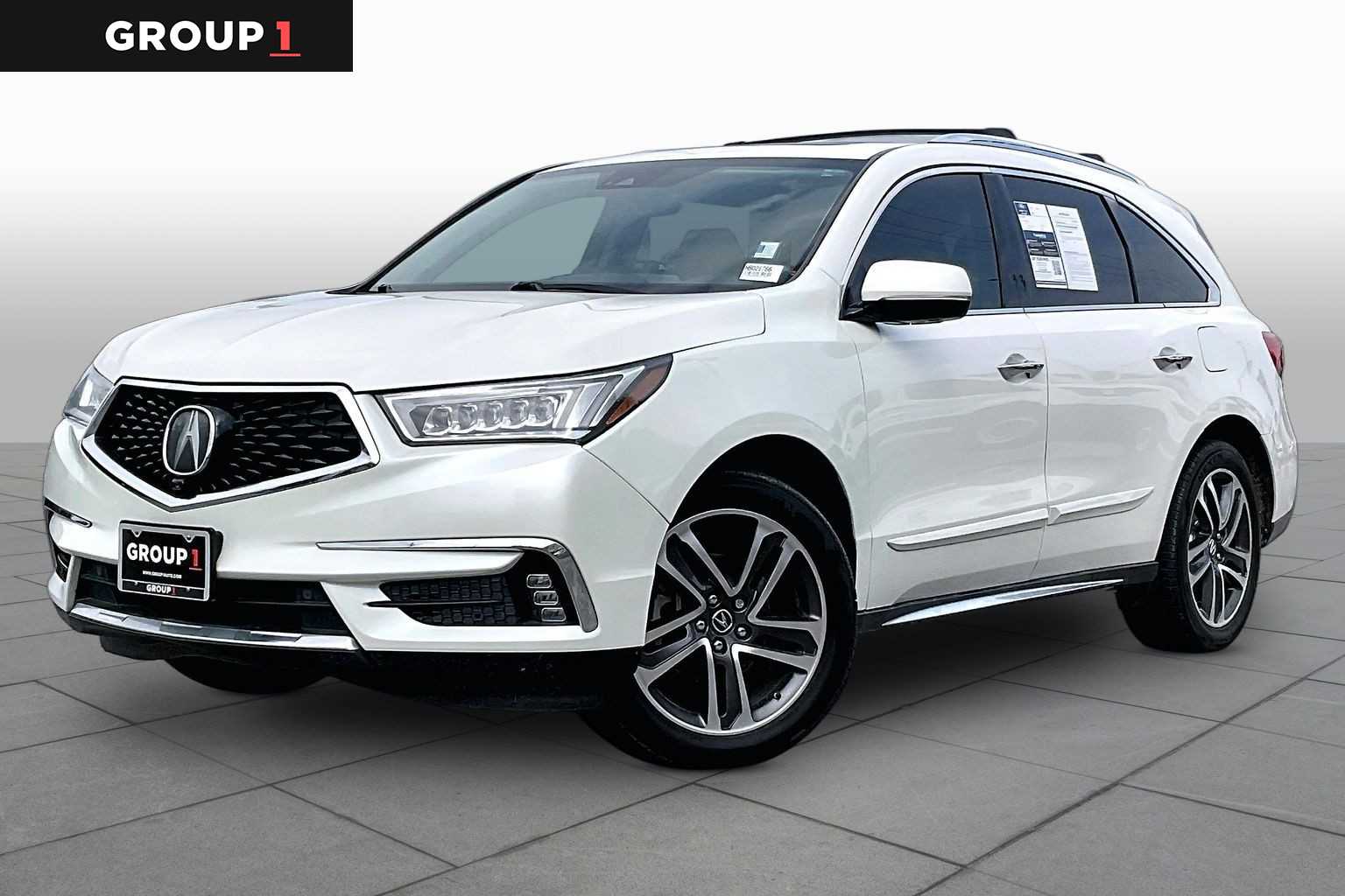 Black Copper Pearl 2017 Acura MDX SUV / Crossover All-Wheel Drive 9-Speed Automatic