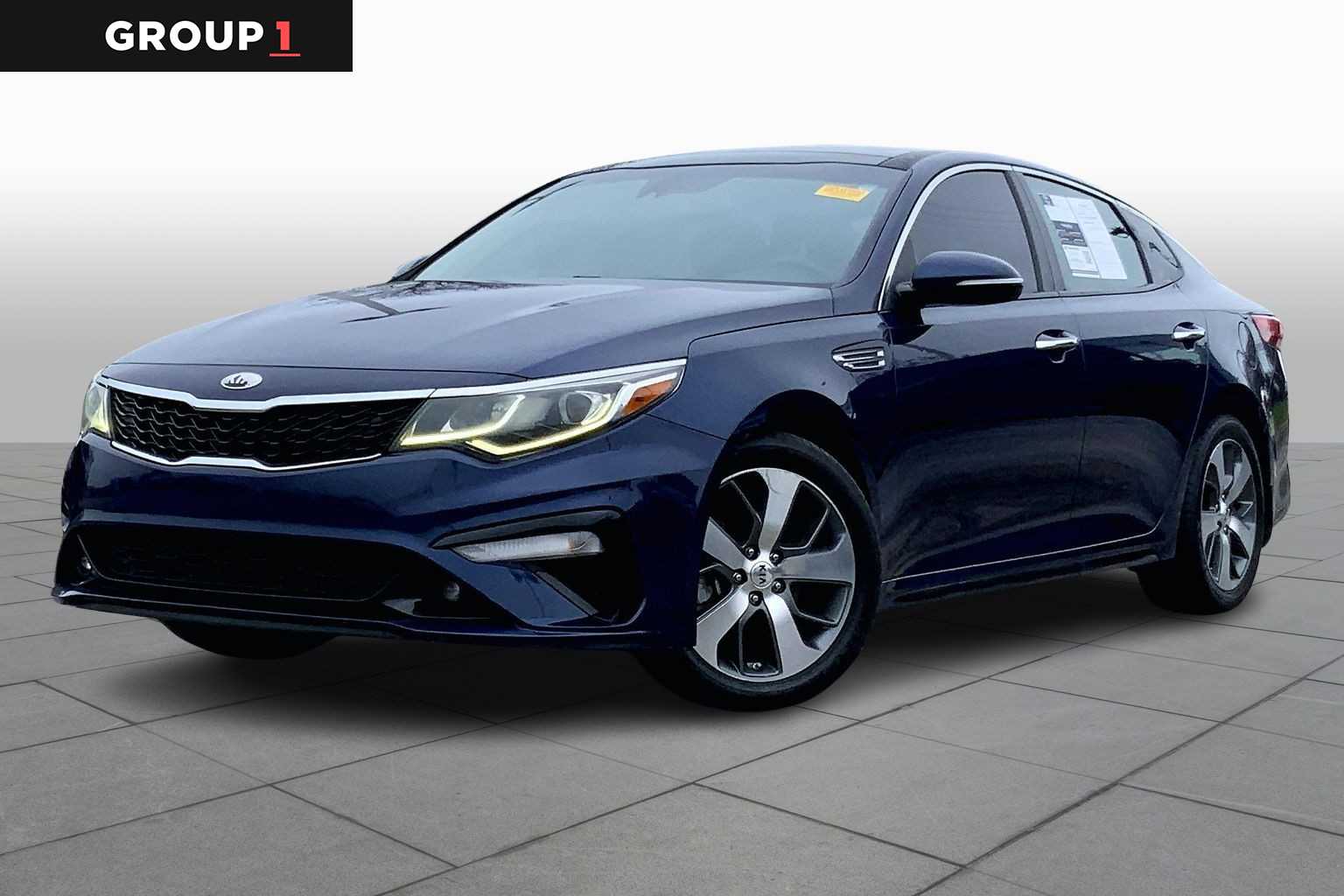 Horizon Blue 2019 Kia Optima S FWD Sedan Front-Wheel Drive 6-Speed Automatic