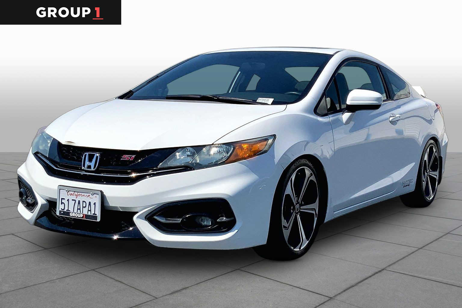 Alabaster Silver Metallic 2014 Honda Civic Coupe Coupe Front-Wheel Drive 6-Speed Manual