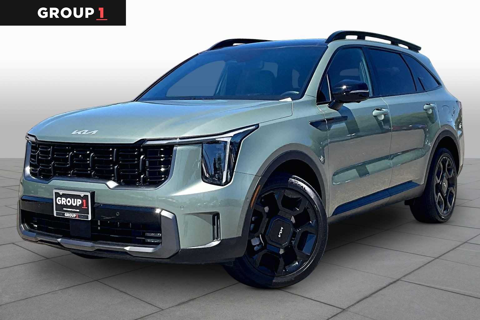 Jungle Green 2024 Kia Sorento SUV / Crossover All-Wheel Drive 8-Speed Automatic