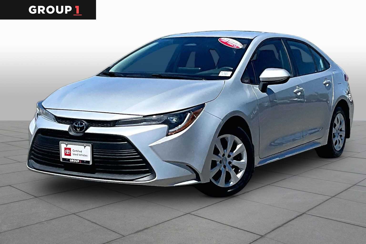 Classic Silver Metallic 2024 Toyota Corolla Sedan Front-Wheel Drive Continuously Variable Transmission