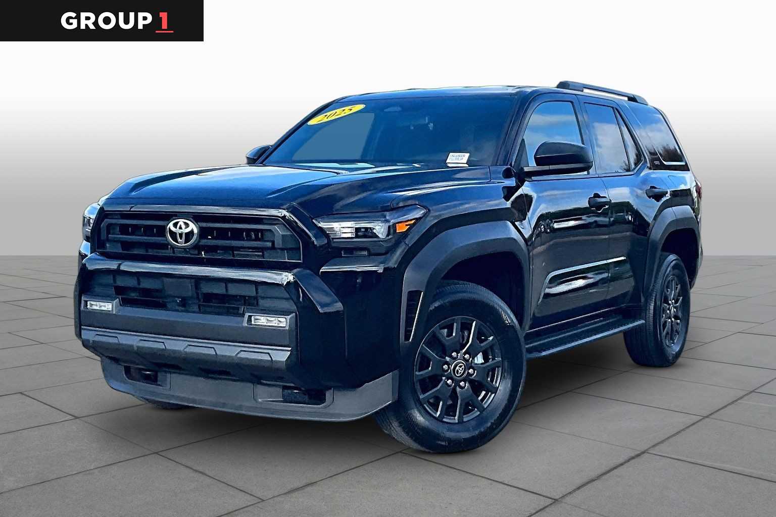 Black 2025 Toyota 4Runner SUV / Crossover Four-Wheel Drive 8-Speed Automatic