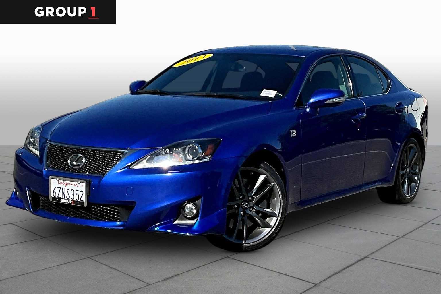 Ultrasonic Blue Mica 2013 Lexus IS 350 Sedan RWD Sedan Rear-Wheel Drive 6-Speed Automatic