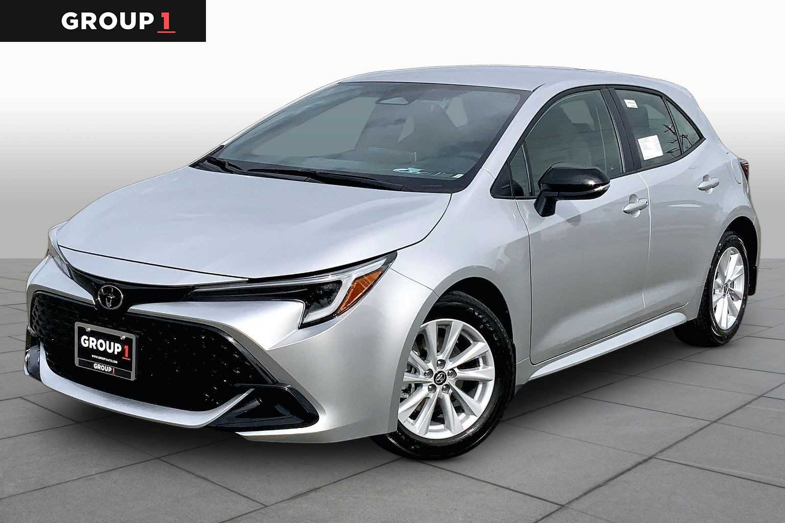 Classic Silver Metallic 2027 Toyota Corolla Hatchback Hatchback Front-Wheel Drive Continuously Variable Transmission