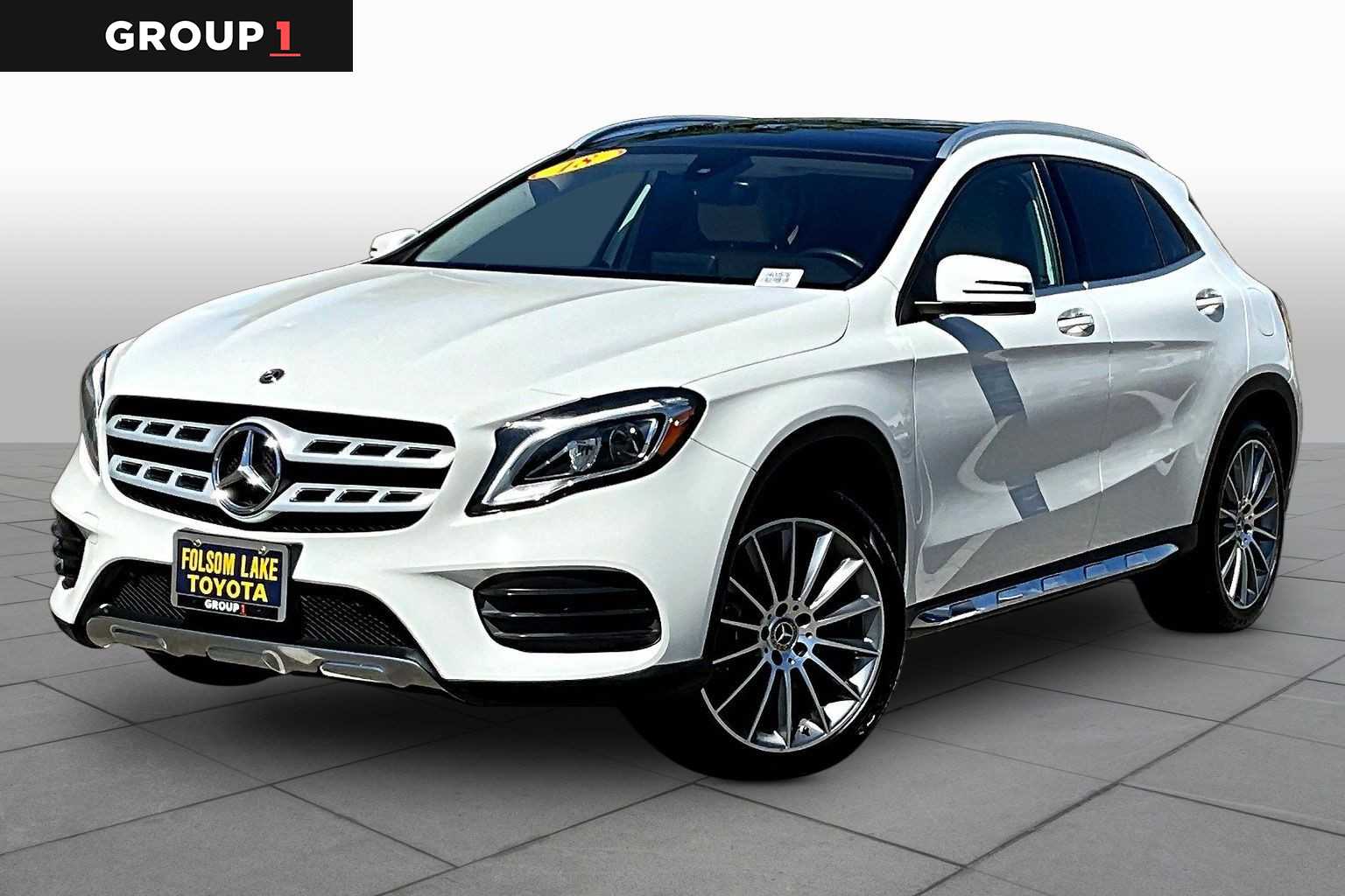 Cirrus White 2018 Mercedes-Benz GLA 250 FWD SUV / Crossover Front-Wheel Drive 7-Speed Automatic