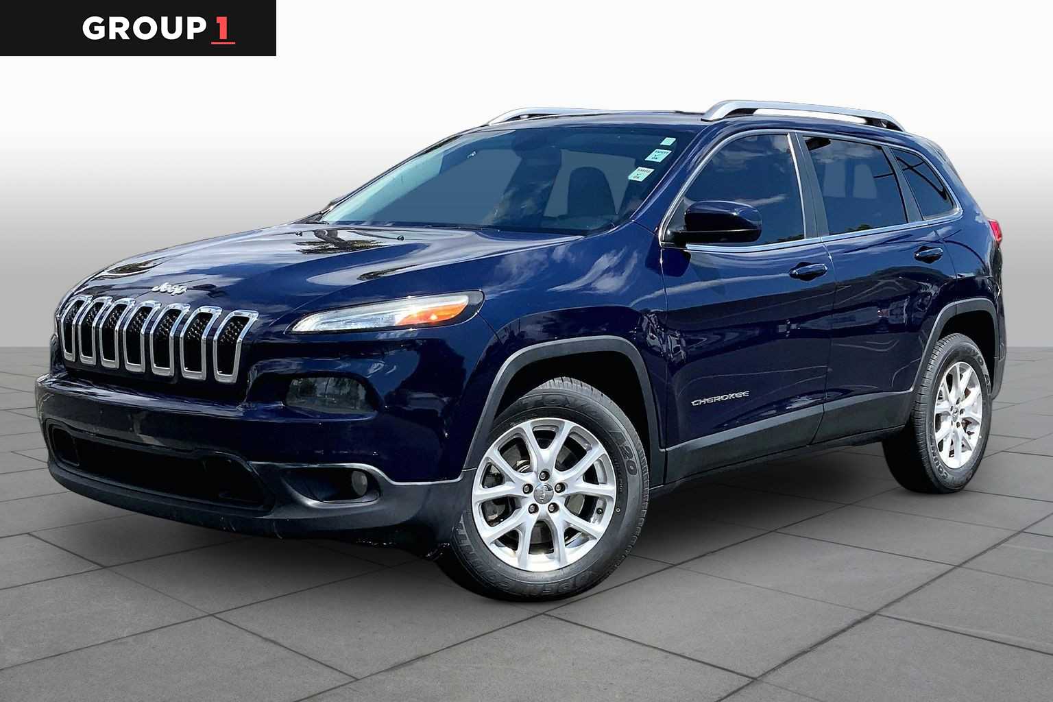 True Blue Pearlcoat 2015 Jeep Cherokee Latitude FWD SUV / Crossover Front-Wheel Drive 9-Speed Automatic
