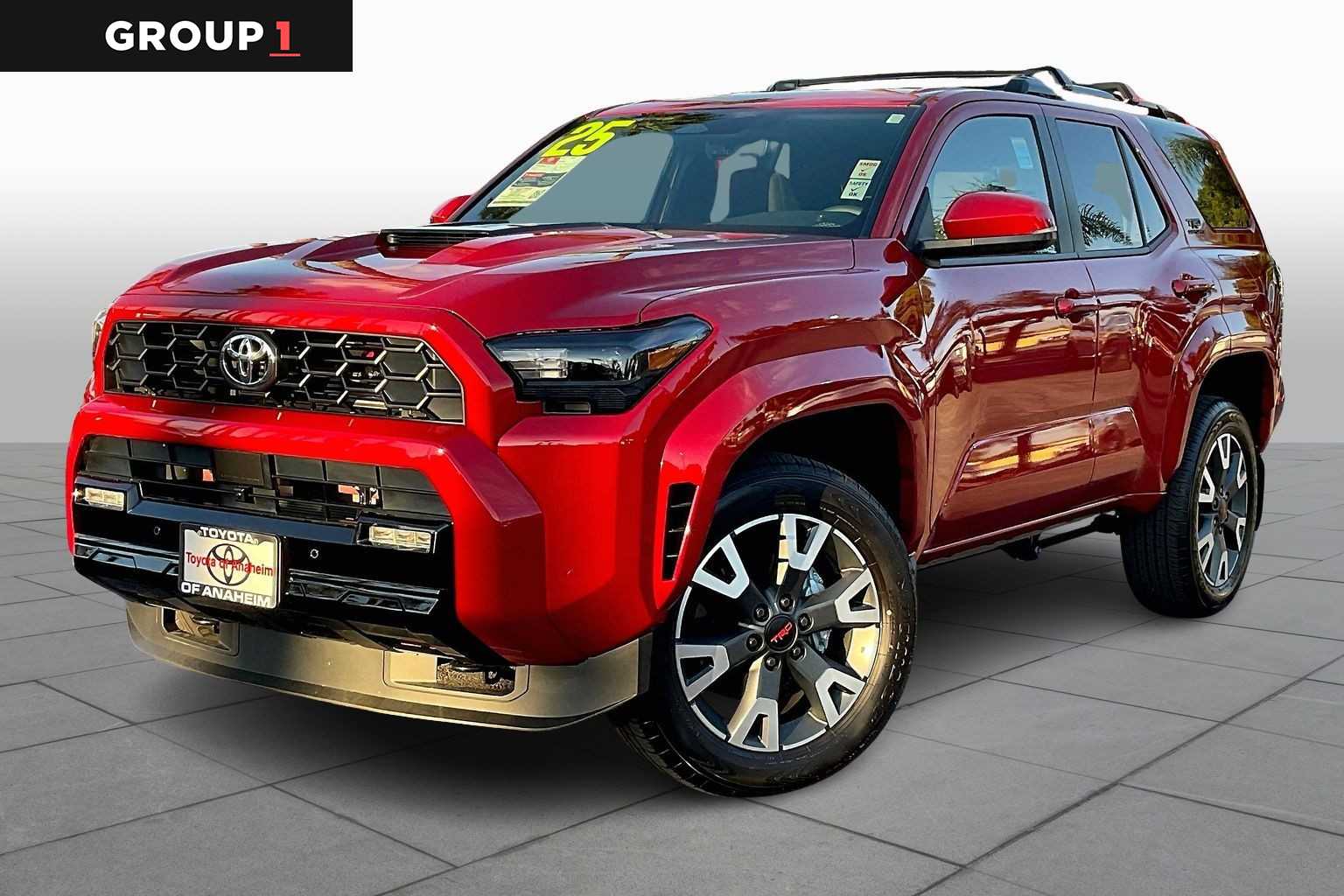 Supersonic Red 2025 Toyota 4Runner TRD Sport 4WD SUV / Crossover Four-Wheel Drive 8-Speed Automatic