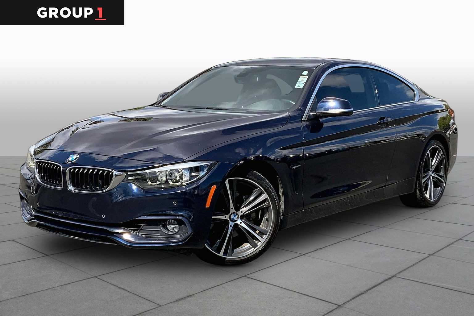 Imperial Blue Metallic 2019 BMW 4 Series 430i Coupe RWD Coupe Rear-Wheel Drive 8-Speed Automatic