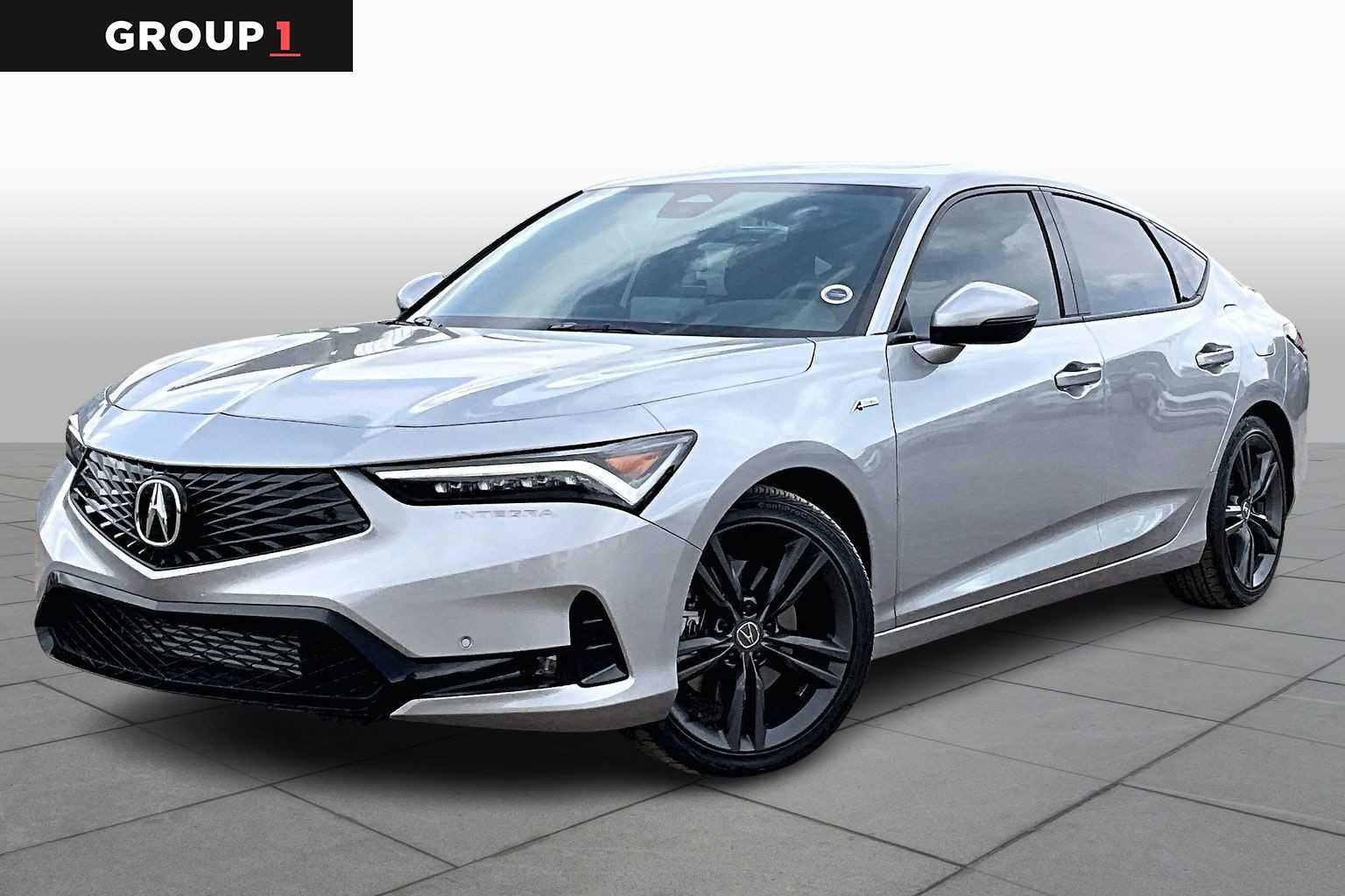 Lunar Silver Metallic 2024 Acura Integra FWD with Technology and A-SPEC Package Sedan Front-Wheel Drive Continuously Variable Transmission